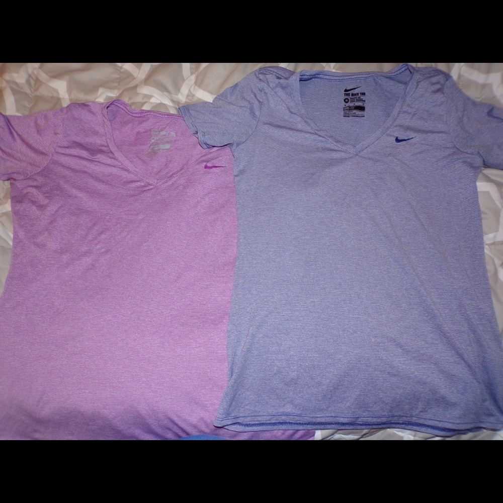 Nike Dry Fit Workout Tops (M)